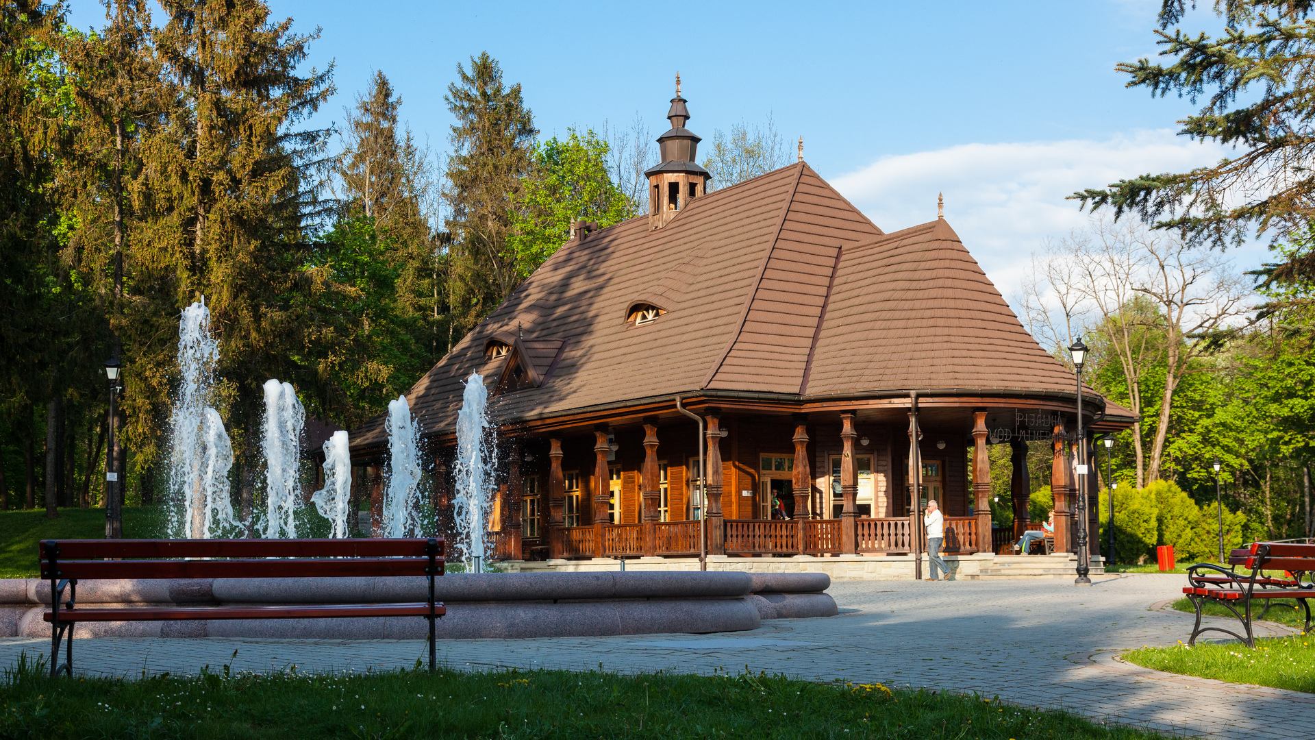 Pijalnia Wód Mineralnych w Wysowej-Zdroju